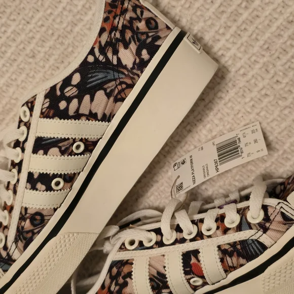 Adidas Women's Nizza Platform Sneakers - Multicolor - NWT - Picture 3 of 7